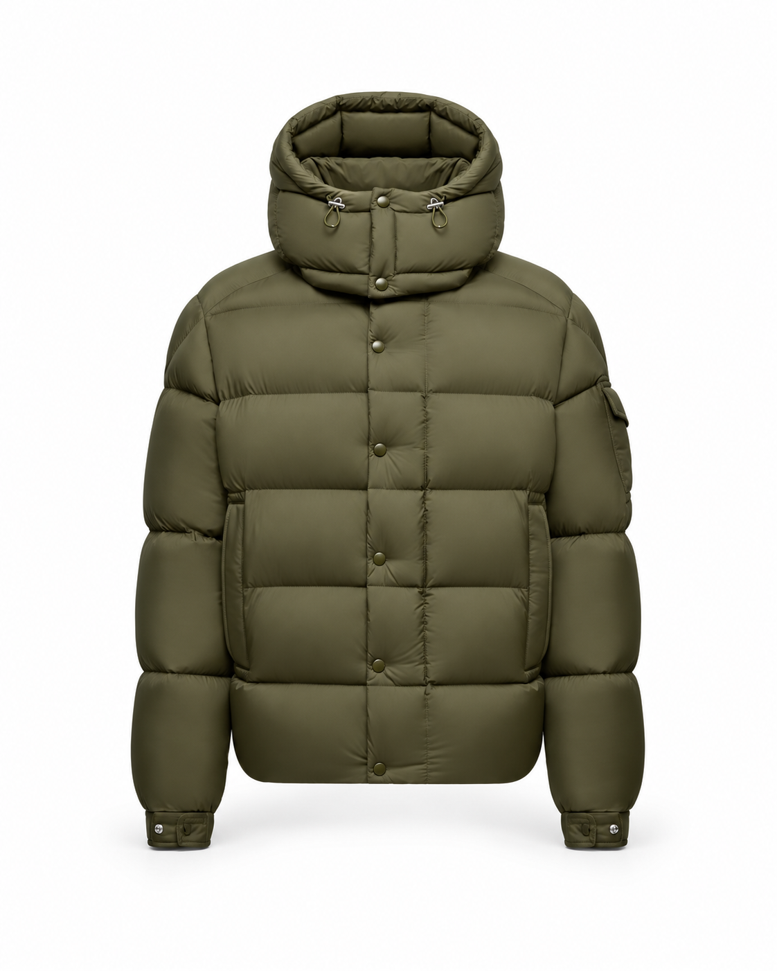 Moncler Verzere Jas - Groen — witte productfoto — ROVARO foto 1 596bb8ed8d3ecb1f