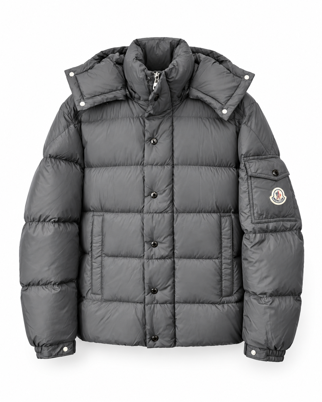 MONCLER VEZER JAS - Grijs — witte productfoto — ROVARO foto 1 580dab54c98e6d5f