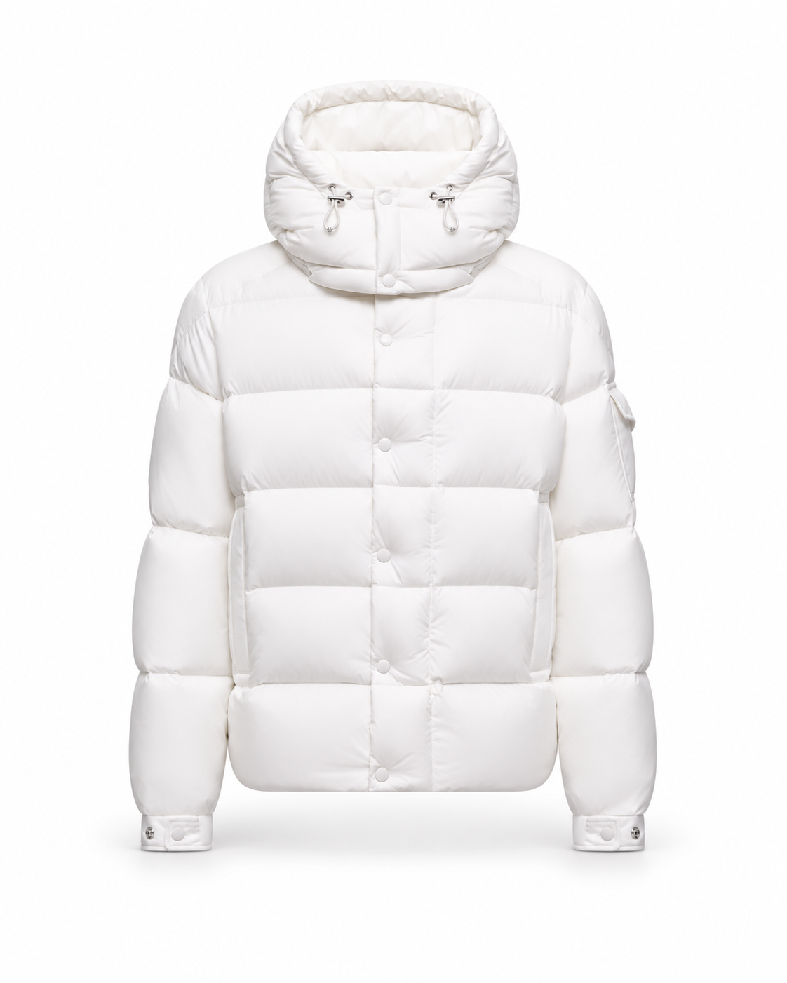 Moncler Verzere Jas - Wit — witte productfoto — ROVARO foto 1 be50d5d4bd15df27