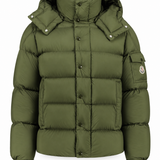 MONCLER VEZER JAS - Groen — witte productfoto — ROVARO foto 1 d2b475d2527885e1