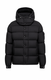 Moncler Verzere Jas - Zwart — witte productfoto — ROVARO foto 1 042b6be565637dfa