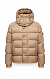 Moncler Verzere Jas - Licht Bruin — witte productfoto — ROVARO foto 1 d083034564f4b3fe