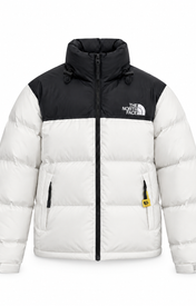 NORTH FACE PUFFER - Wit - Zwart, productfoto op wit — ROVARO foto 1 f12868e125763bb3