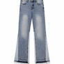 Gallery Dept. Flared Jeans - Licht Blauw met lichtere denimstukken