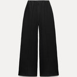 Tailored Interlock Pant Zwart