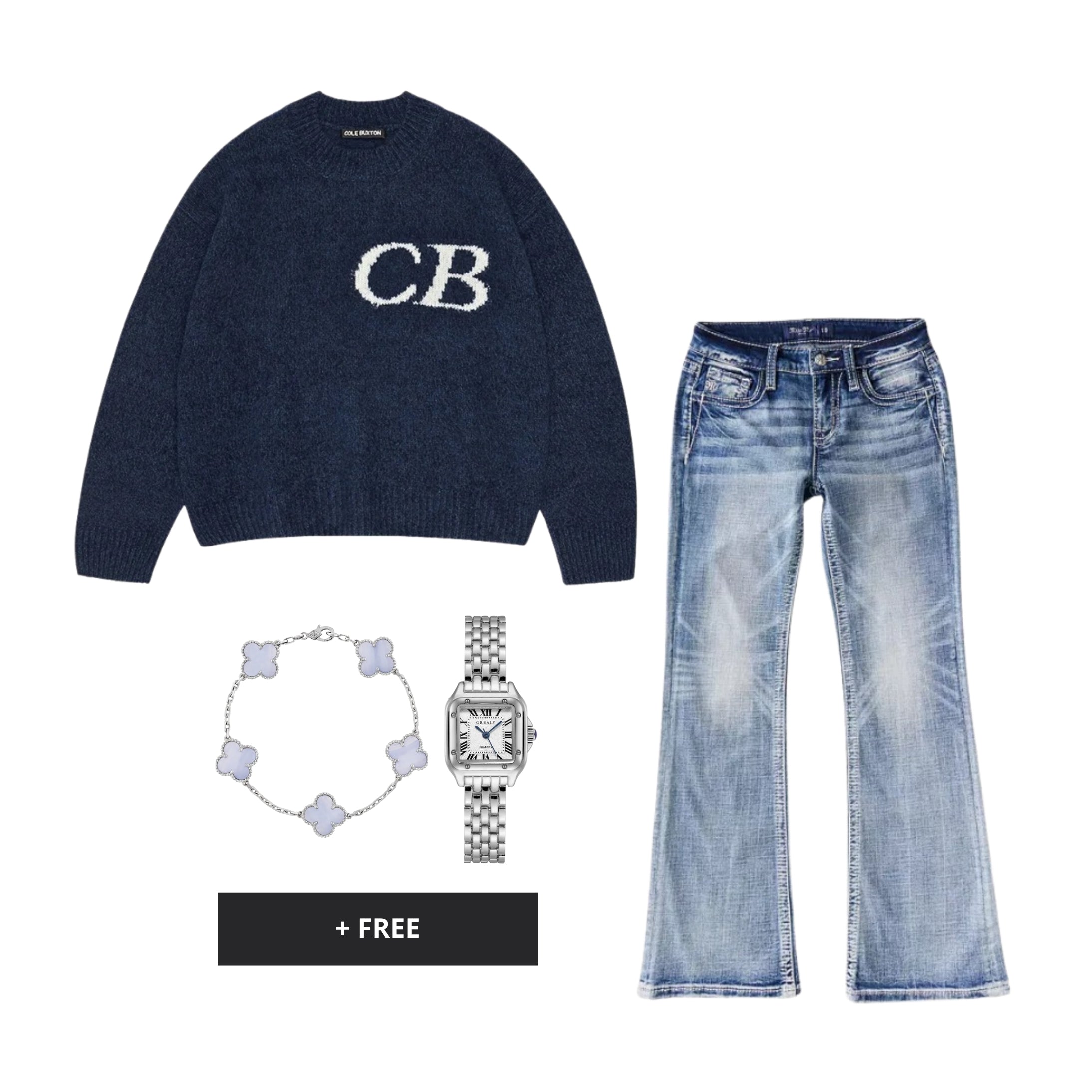Midnight Ease – ROVARO Outfit