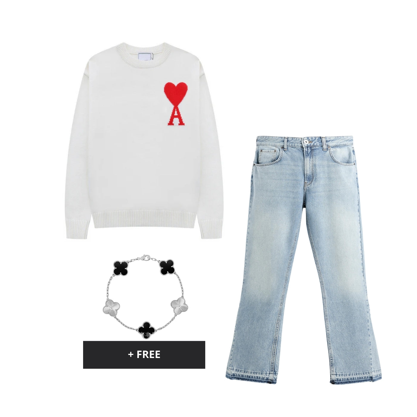 Crimson Chill – ROVARO Outfit
