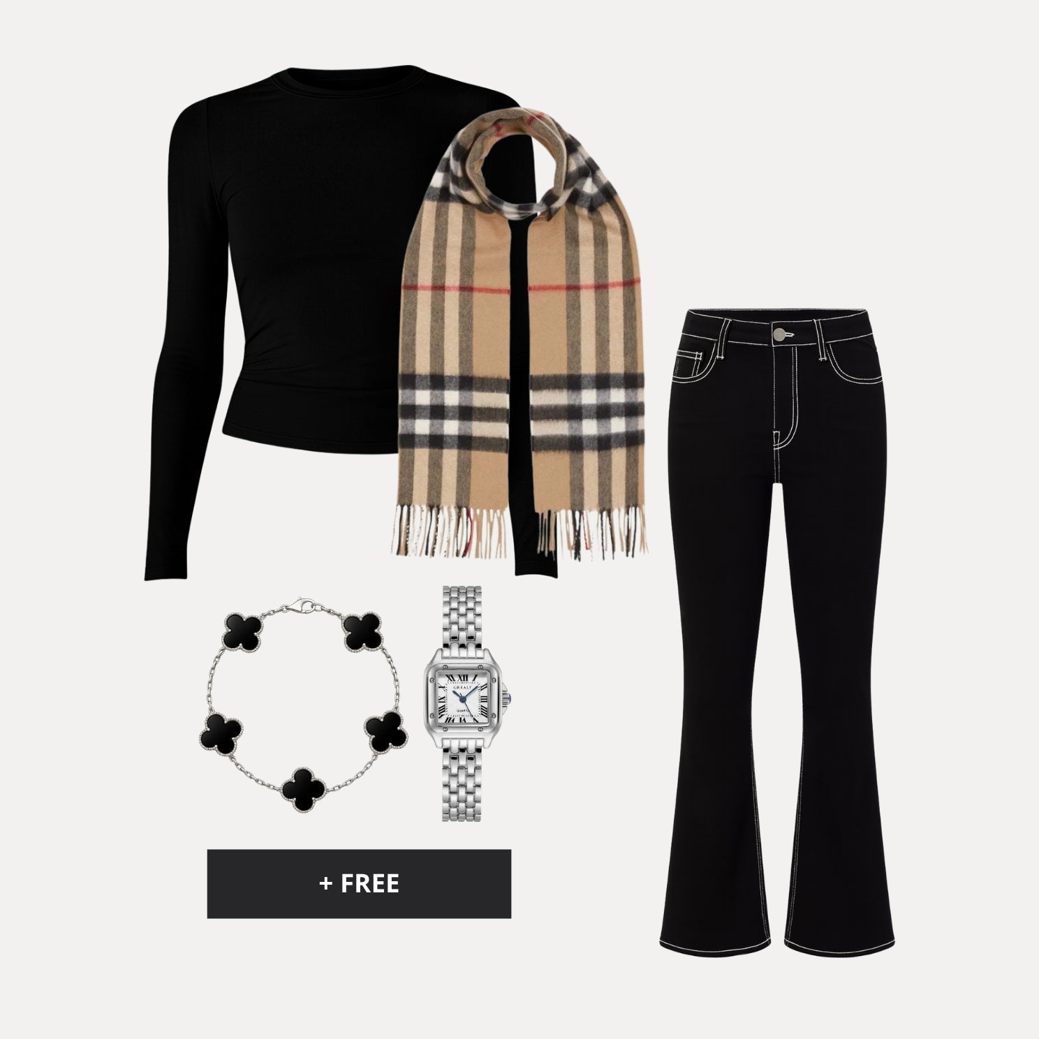 Midnight Muse – ROVARO Outfit