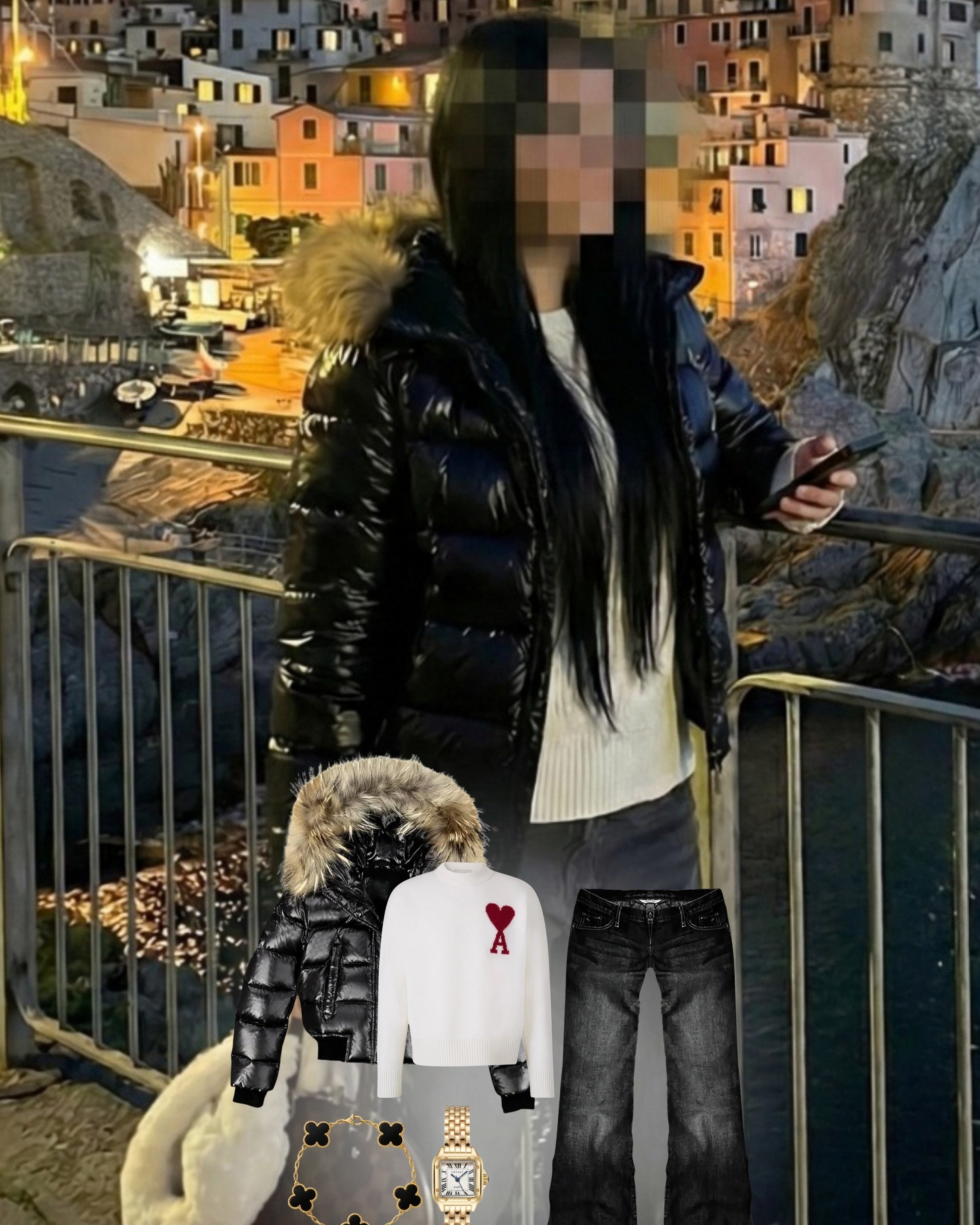 Midnight Frost – ROVARO Outfit