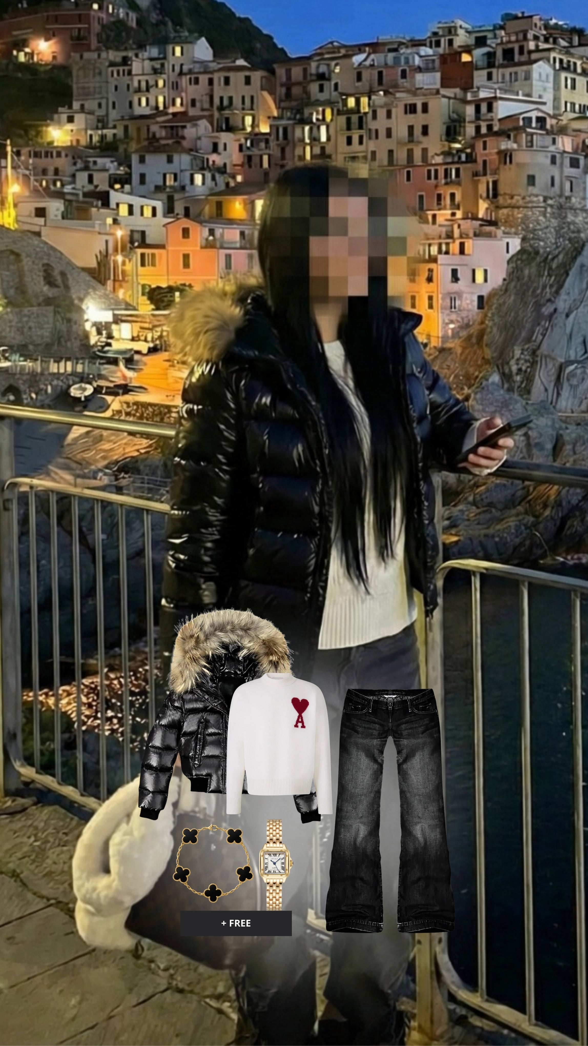 Midnight Frost – ROVARO Outfit