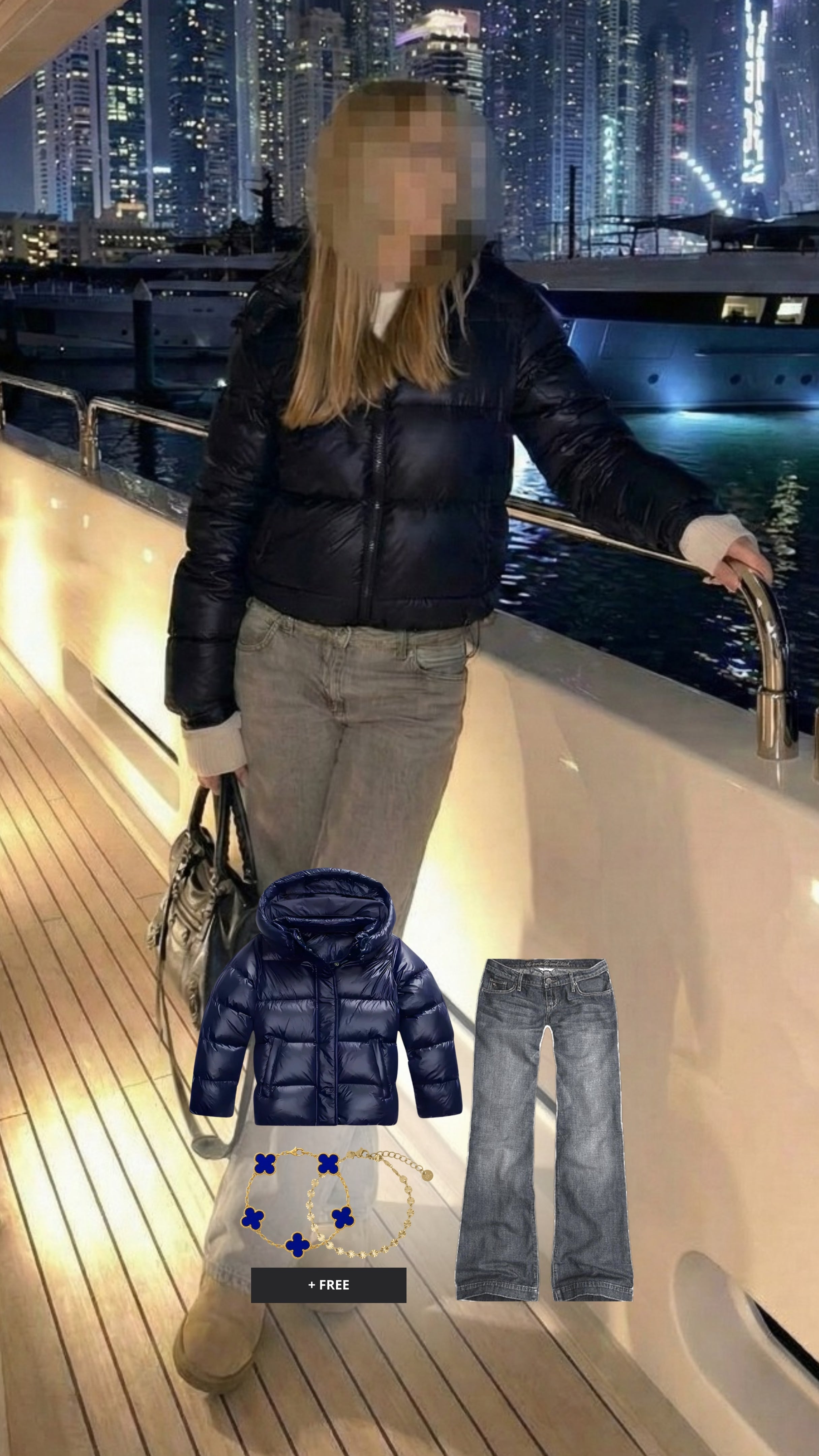 Midnight Cloud – ROVARO Outfit
