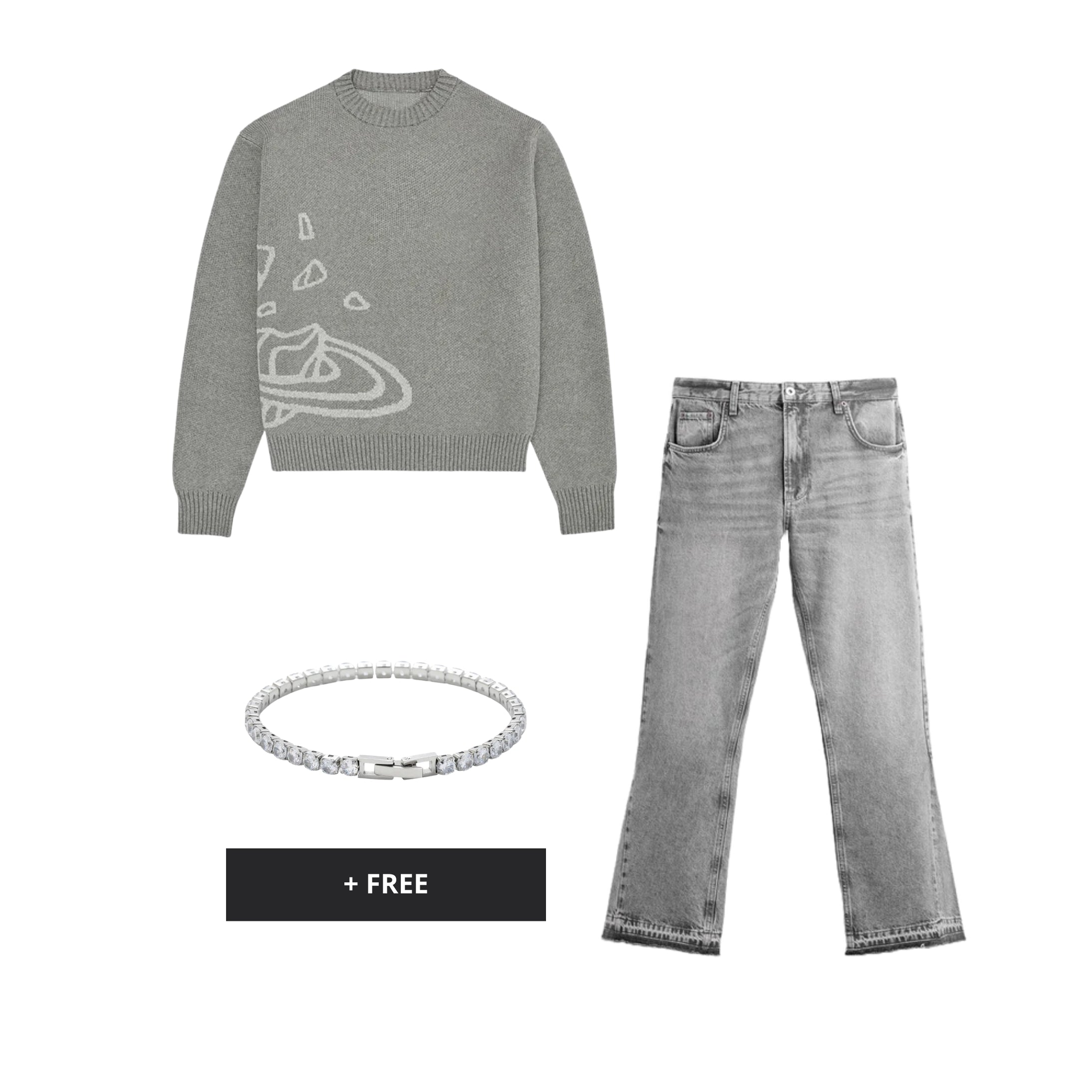 Night in Grey – ROVARO Outfit