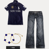 Deep Navy – ROVARO Outfit