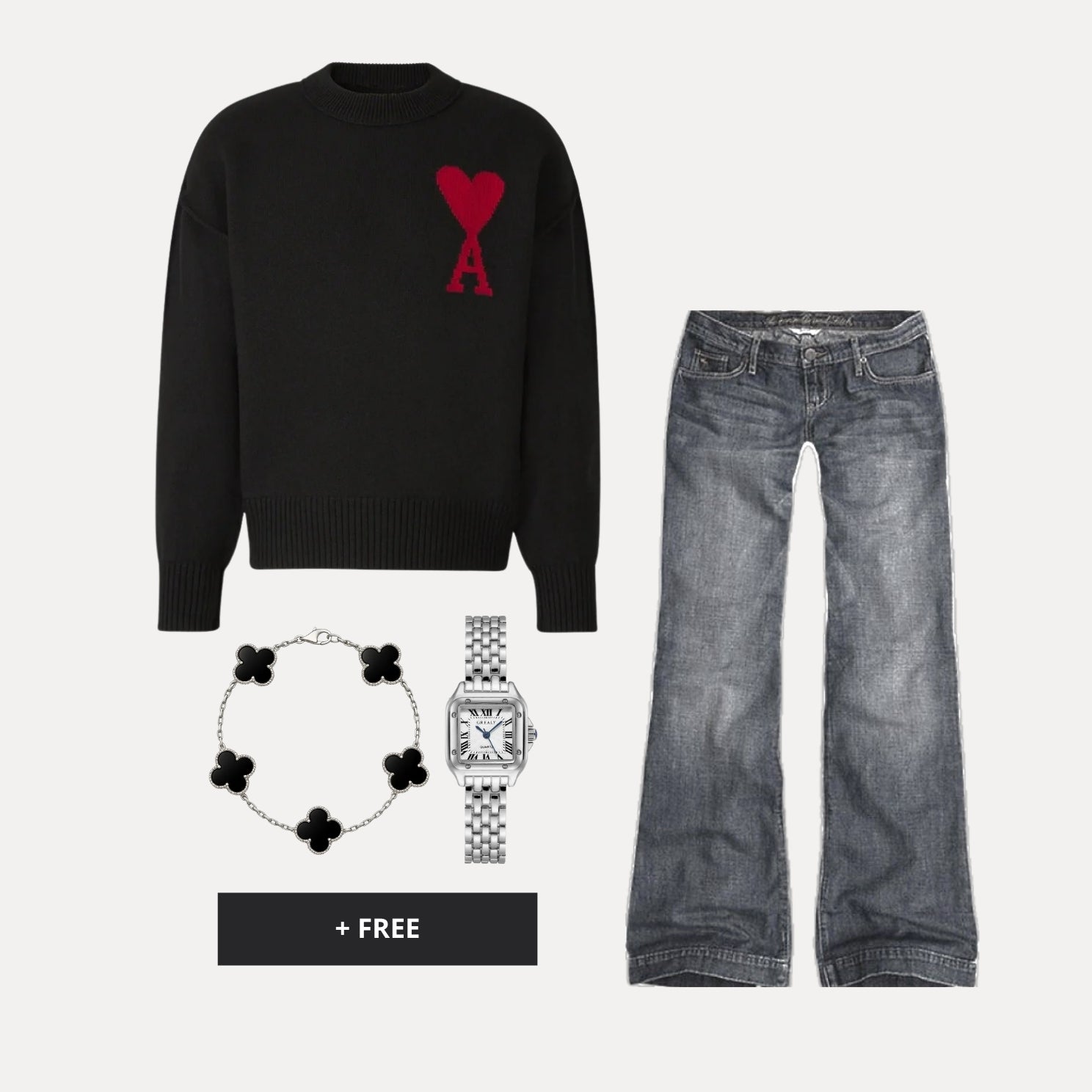 Midnight Heart – ROVARO Outfit