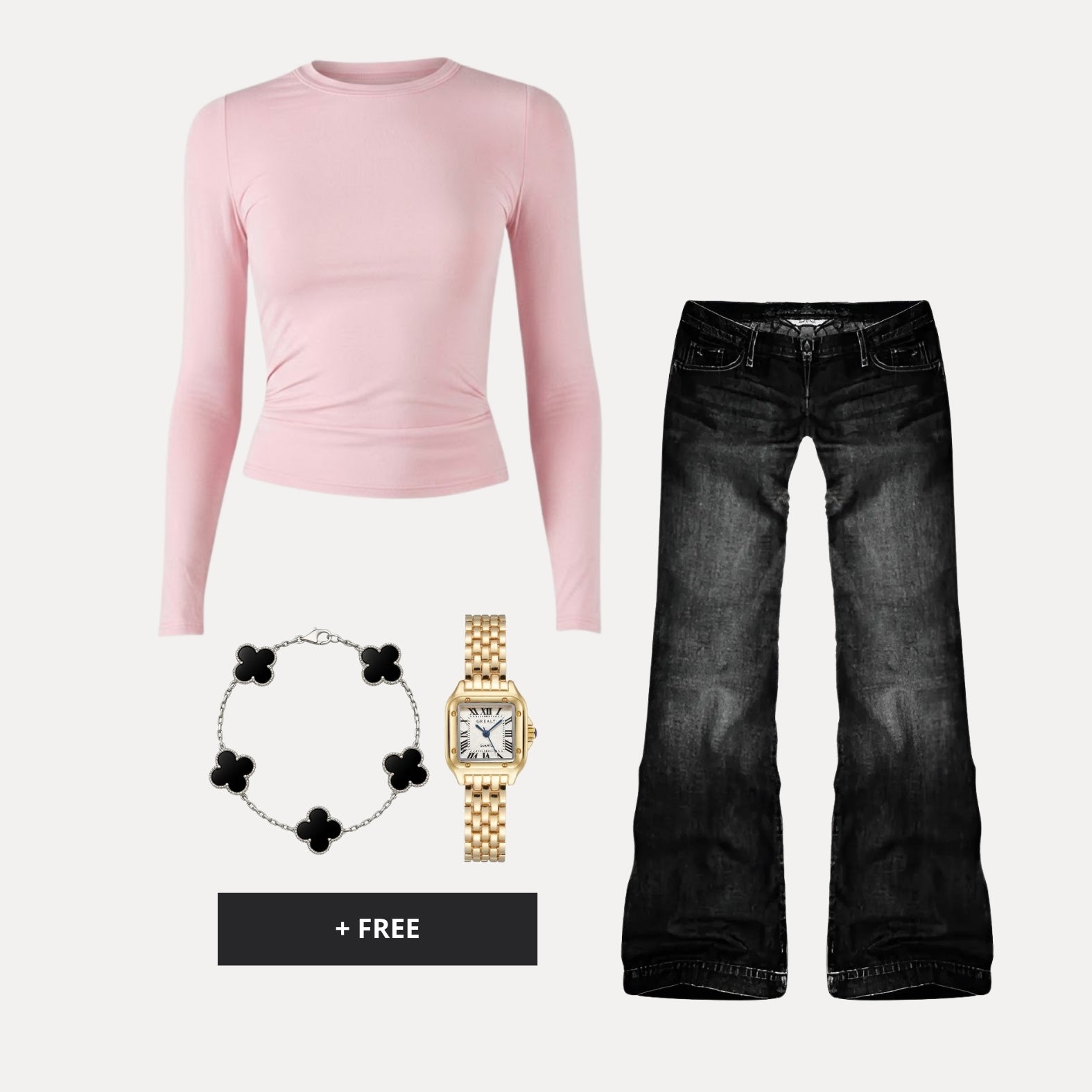 Blush Moon – ROVARO Outfit