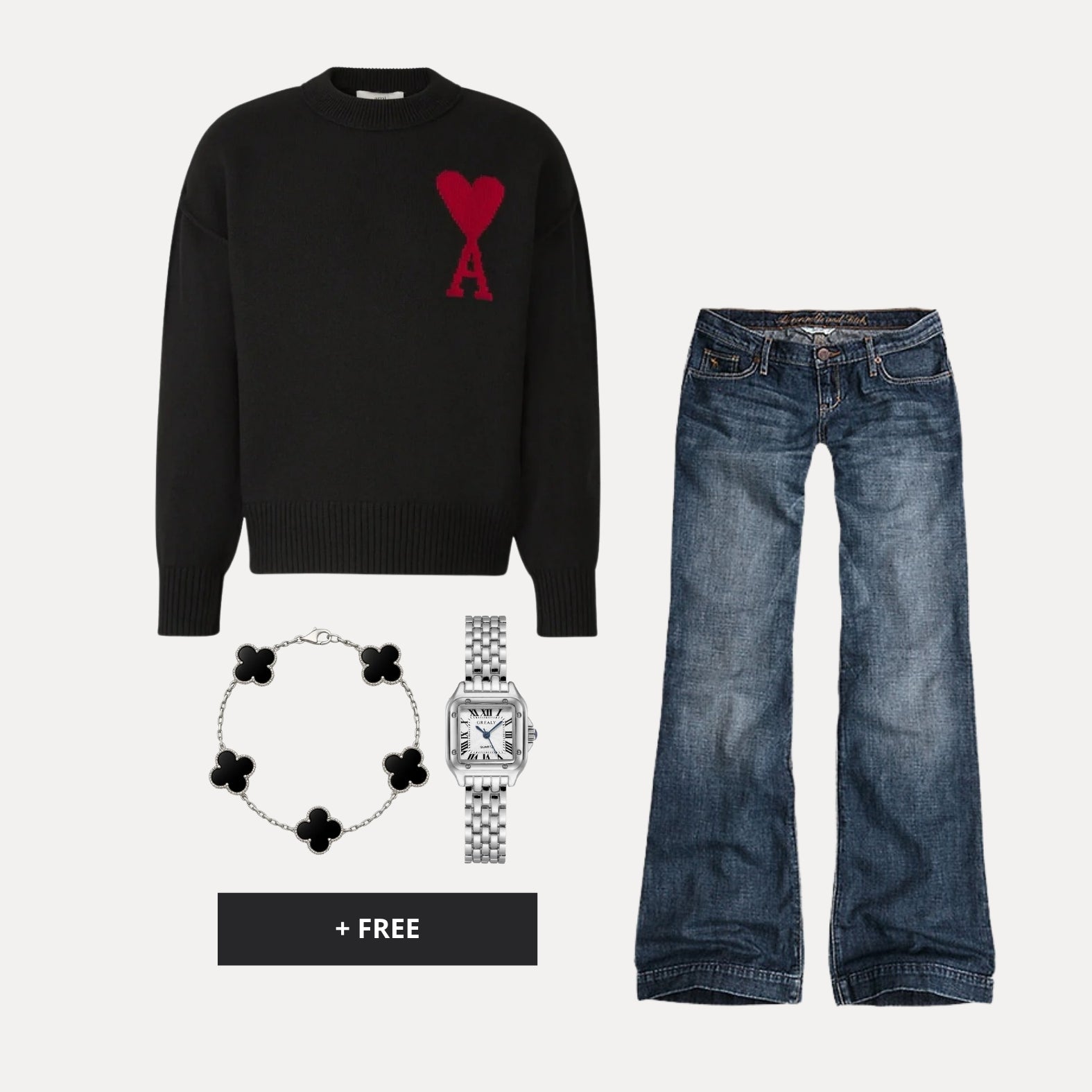 Crimson Night – ROVARO Outfit