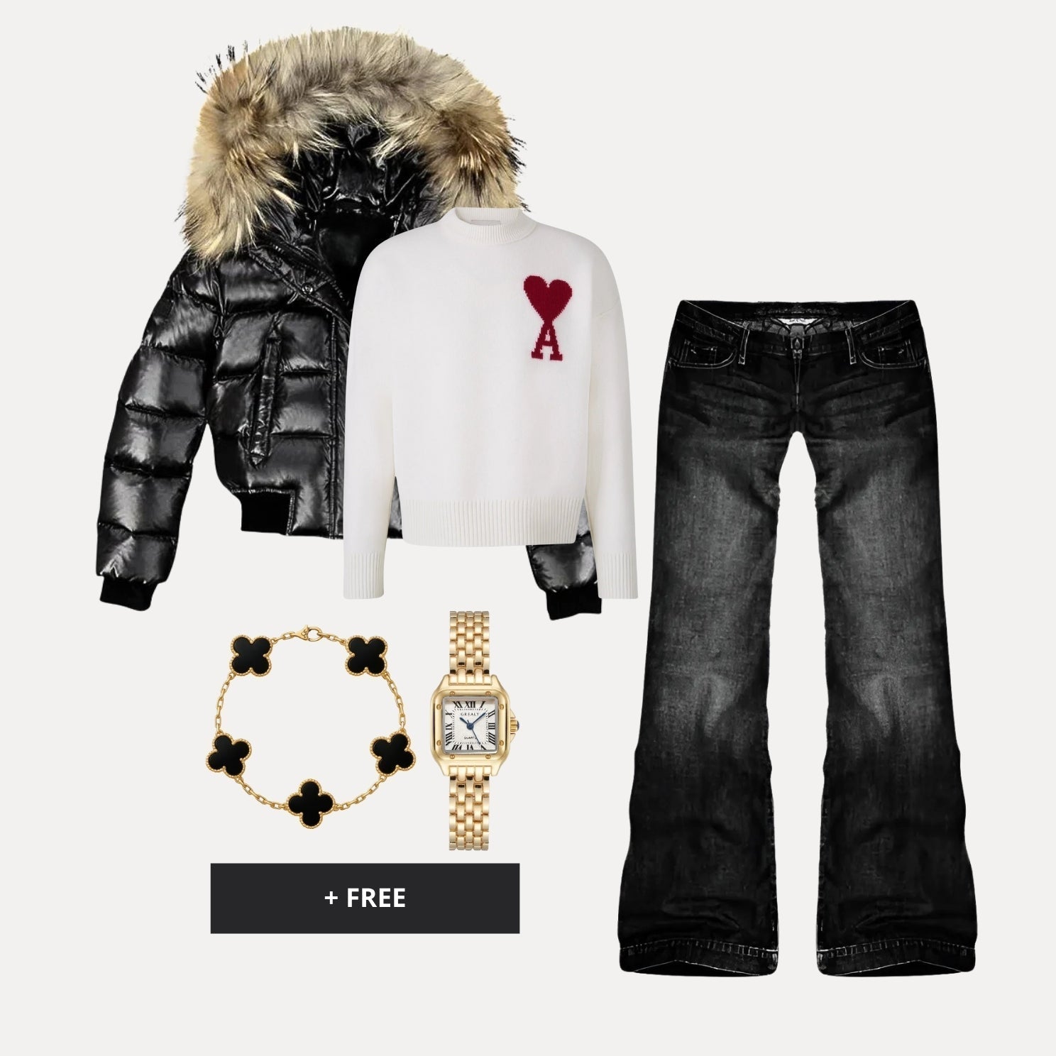 Midnight Frost – ROVARO Outfit
