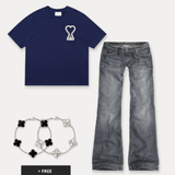 Clean Navy – ROVARO Outfit