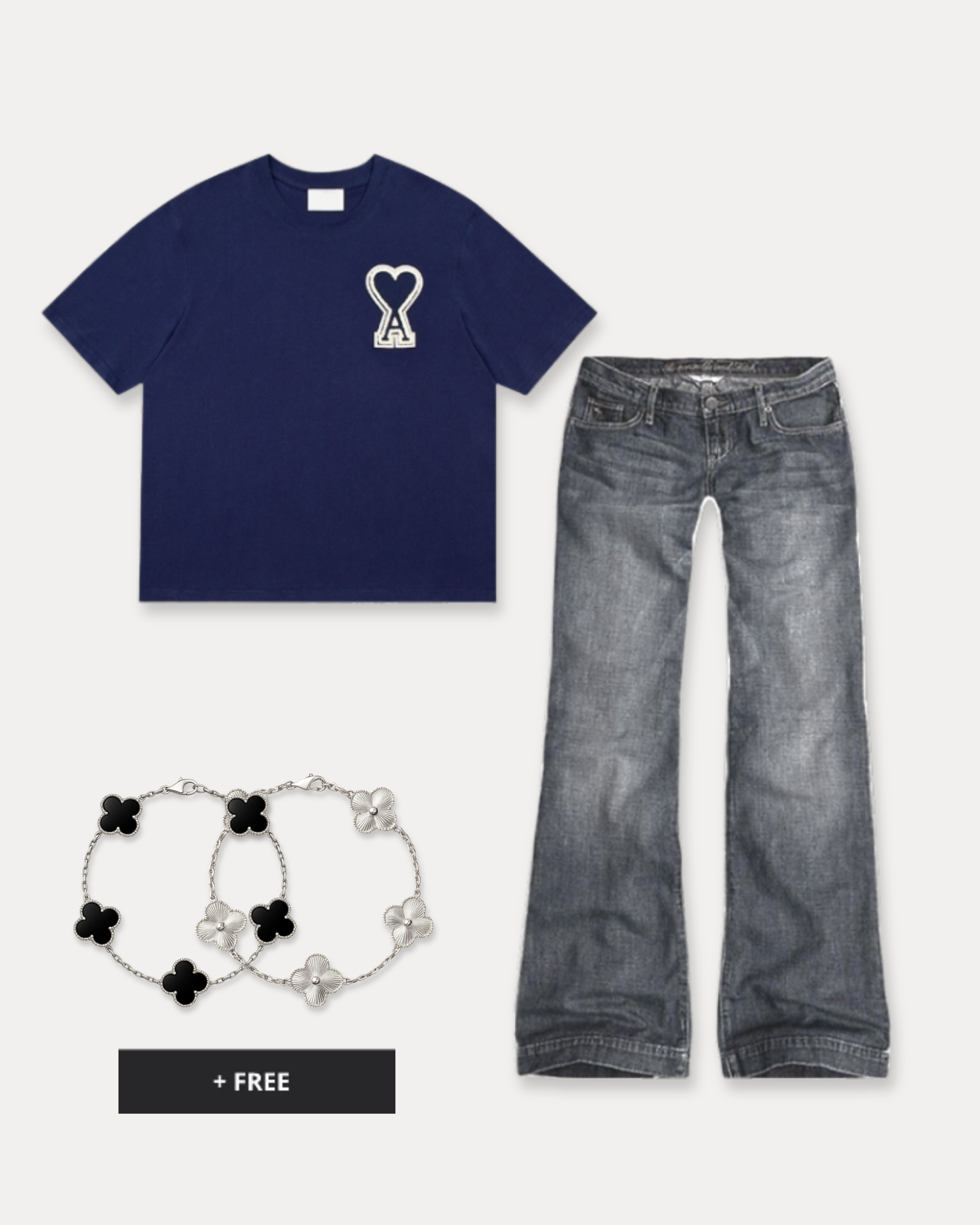 Clean Navy – ROVARO Outfit