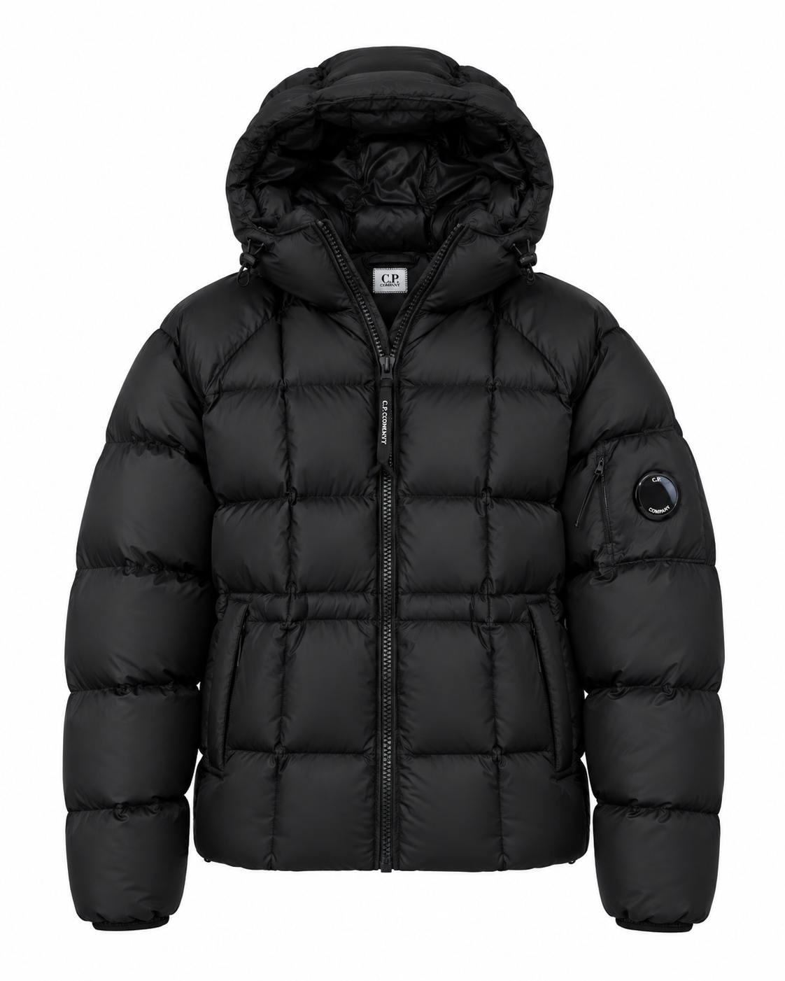 CP Company Puffer Jacket - Creme/Wit
