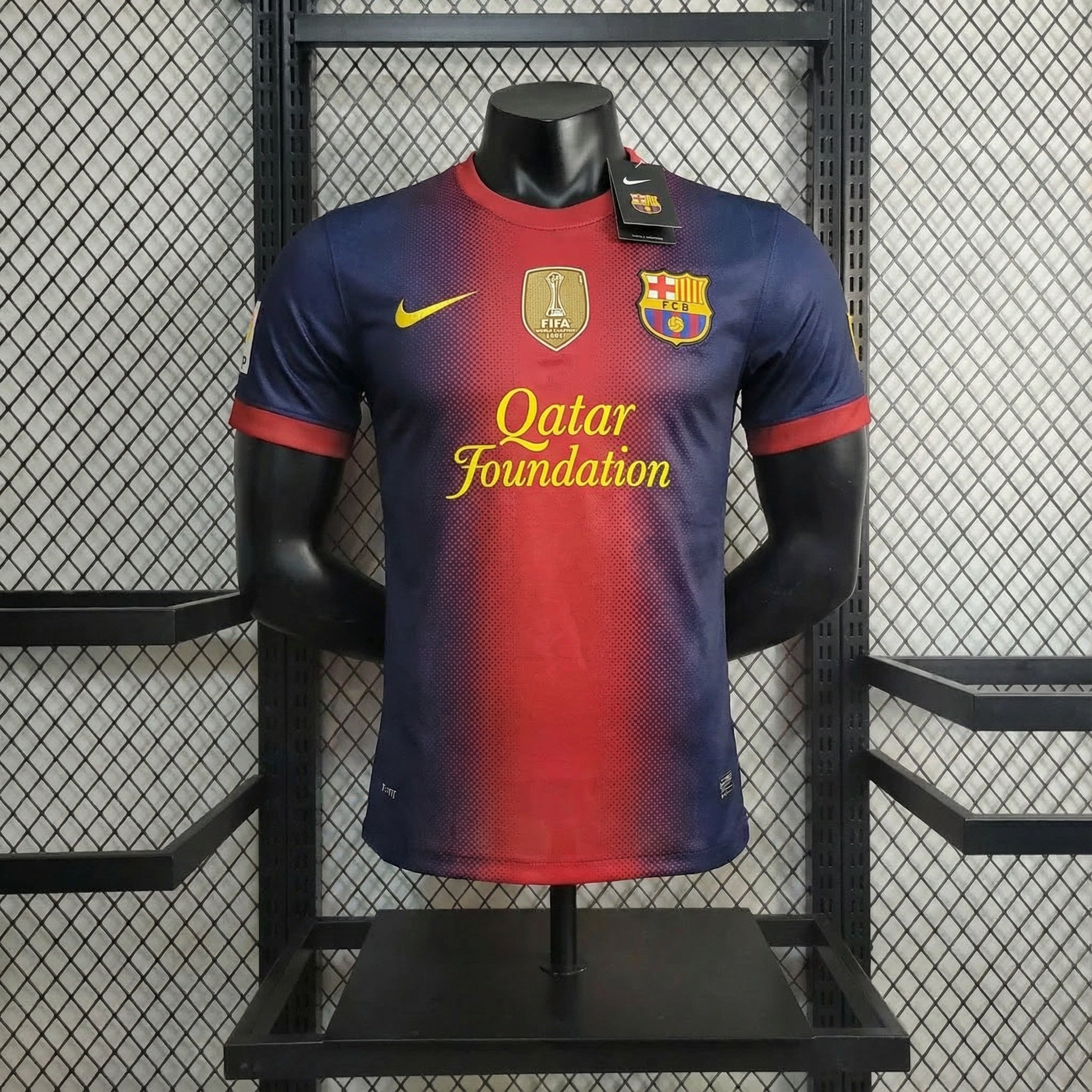 2012/2013 Retro Barcelona Home Jersey