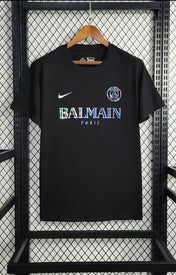 PSG Paris Saint-Germain "Balmain" Black Limited Jersey