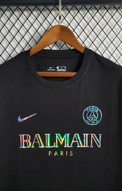 PSG Paris Saint-Germain "Balmain" Black Limited Jersey