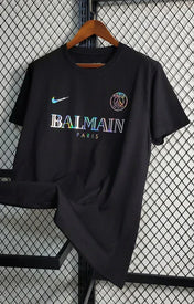 PSG Paris Saint-Germain "Balmain" Black Limited Jersey