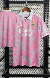 2023 Real Madrid Special Edition Pink Dragon Shirt