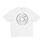 Acne Studios Distressed Logo T-Shirt - Wit