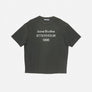 Acne Studios Sprayed Logo T-Shirt - Zwart