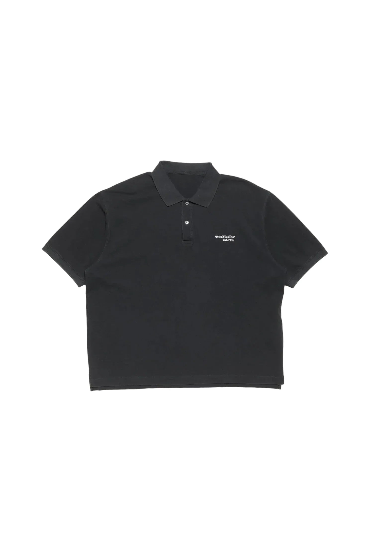 Acne Studios Washed Logo Polo