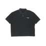 Acne Studios Washed Logo Polo - Zwart