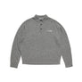 Acne Studios Wool Knit Polo - Grijs