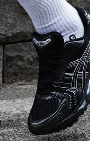 Asics Gel Kayano 14 Black Pure Silver - Zwart