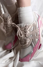 Asics Gel Nyc Strawberries And Cream - Beige Pink