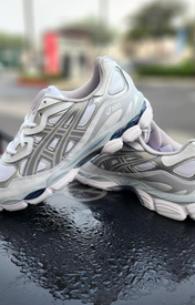 Asics Gel Nyc White Oyster Grey - Wit