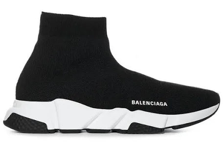 Balenciaga Speed Sock Runners - Zwart/Wit