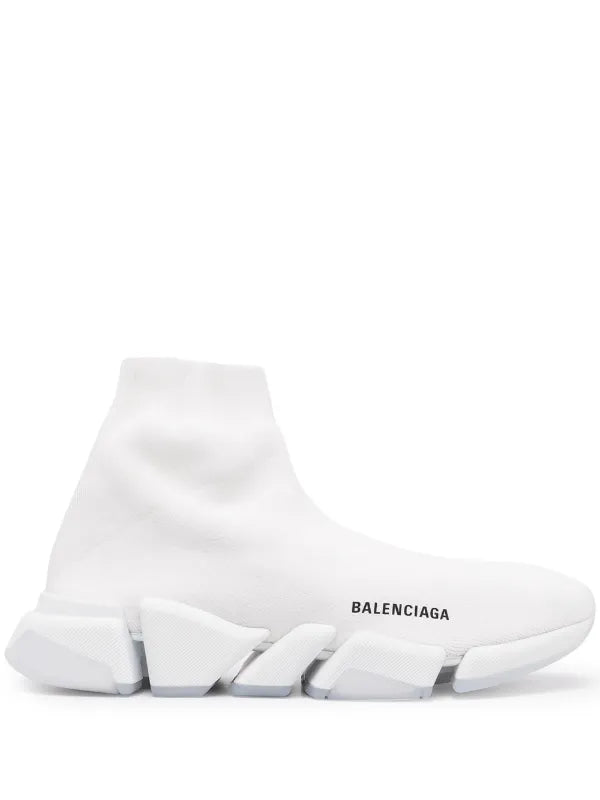 Balenciaga Speed Sock Runners - Wit