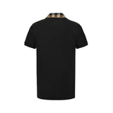 Burberry Cody Check Polo Shirt Black