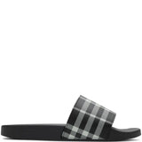 Burberry Slippers - Zwart/Grijs