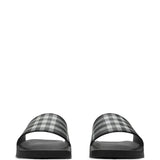 Burberry Slippers - Zwart/Grijs
