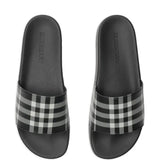 Burberry Slippers - Zwart/Grijs