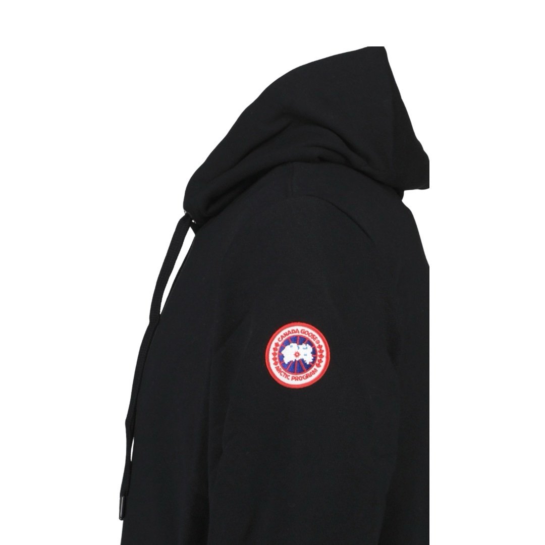 Canada Goose Huron Hoodie In Black