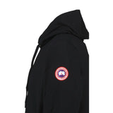Canada Goose Huron Hoodie In Black