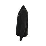Celine Logo-Embroidered Wool & Cashmere Blend Half Zip Black