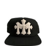 Chrome Hearts Cross Pet - Zwart/wit