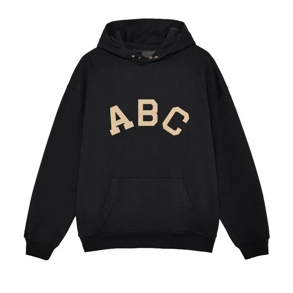 ABC Essentials hoodie - Zwart - Zwart