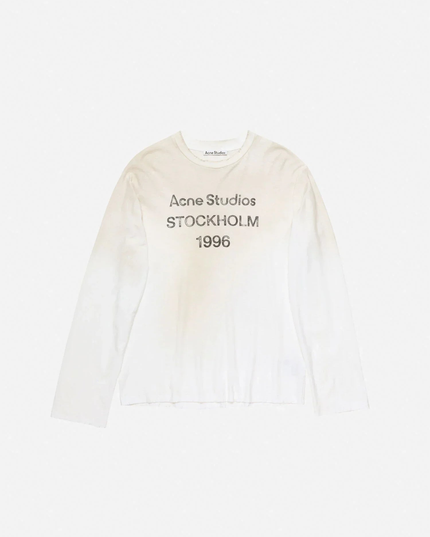 Acne Studios Longsleeve - Wit - Wit
