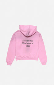 Acne Studios Fleece Logo Hoodie - Roze - Roze